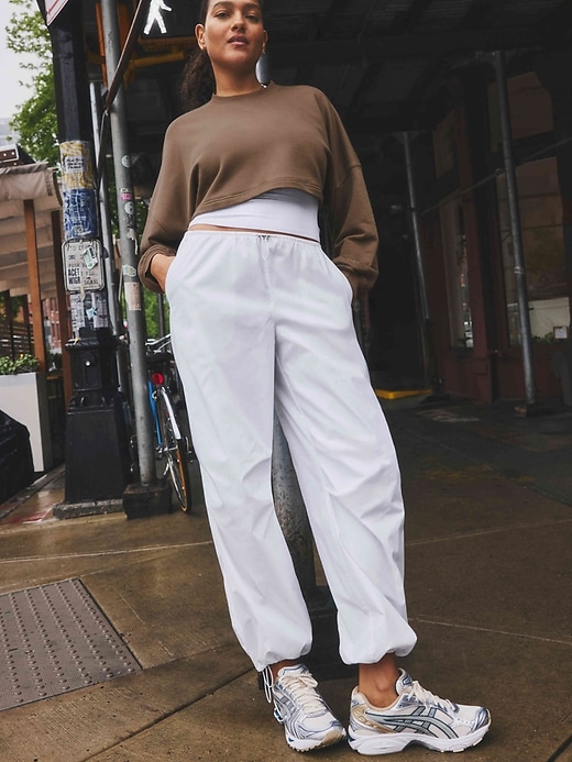 Image number 7 showing, Midday Low Rise Poplin Pant