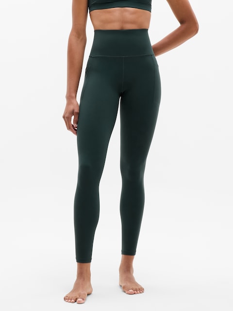 Salutation Stash High Rise Legging - Pine