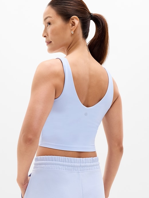 Image number 2 showing, Transcend V-Neck Crop Sports Bra A-C