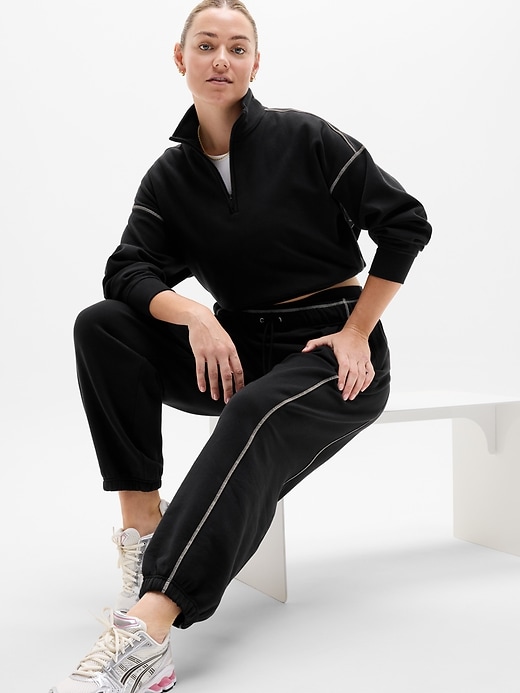 Image number 6 showing, Forever Fleece 1/2 Zip High Hip Sweatshirt