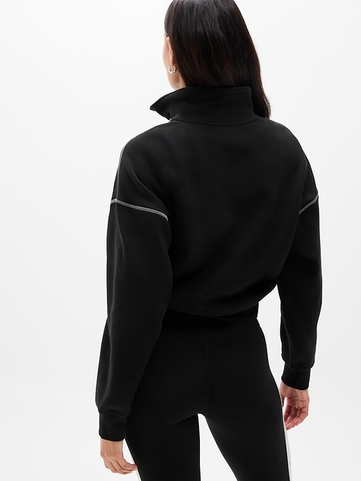Image number 2 showing, Forever Fleece 1/2 Zip High Hip Sweatshirt
