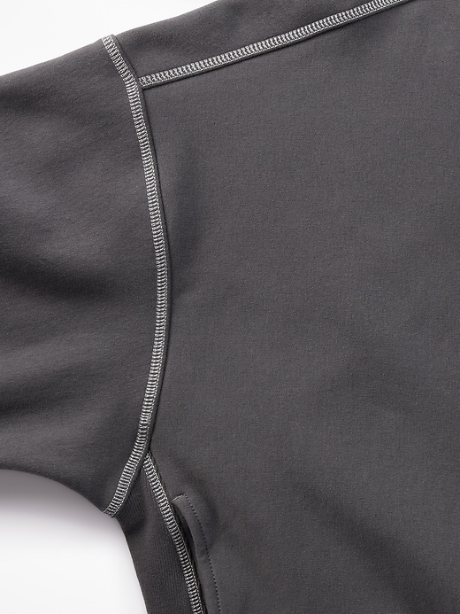 Image number 5 showing, Forever Fleece 1/2 Zip High Hip Sweatshirt