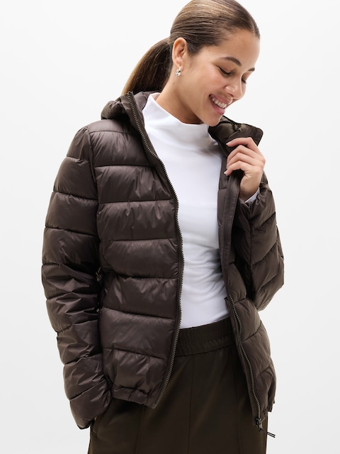 Aire Puffer Jacket - Truffle
