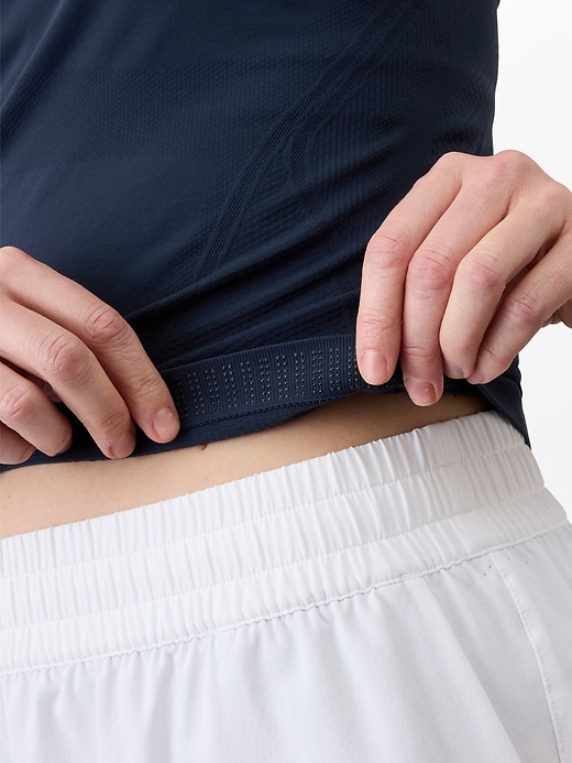 Image number 3 showing, Momentum Seamless High Neck Crop Tank