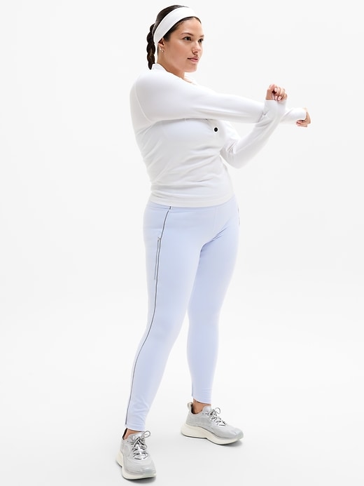 Image number 8 showing, Rainier High Rise Reflective Stripe Legging