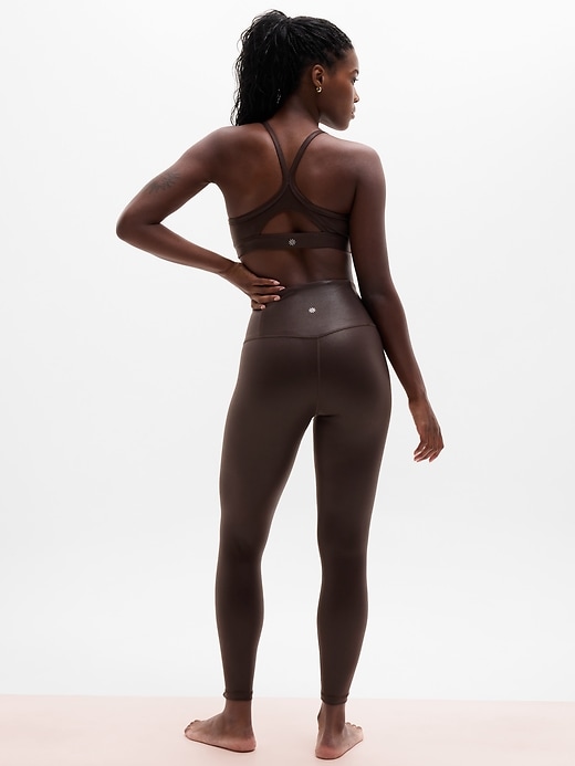 Image number 7 showing, Elation High Rise Matte Foil Shine 7/8 Legging
