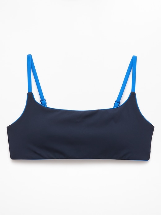 Image number 4 showing, Square Neck Tipped Bikini Top