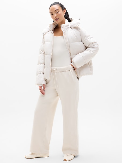 Image number 1 showing, Forever Fleece Wide Leg