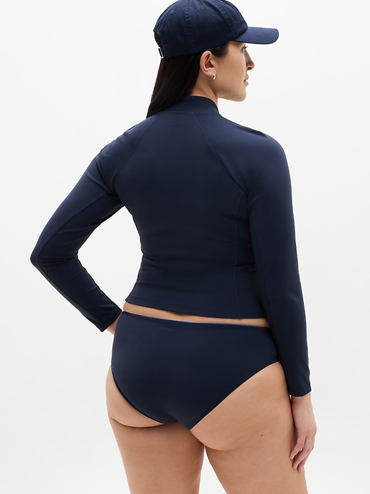 Image number 6 showing, Zip-Front Rashguard