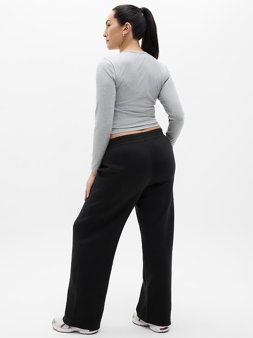 Image number 6 showing, Form Knit Mid Rise Straight Pant