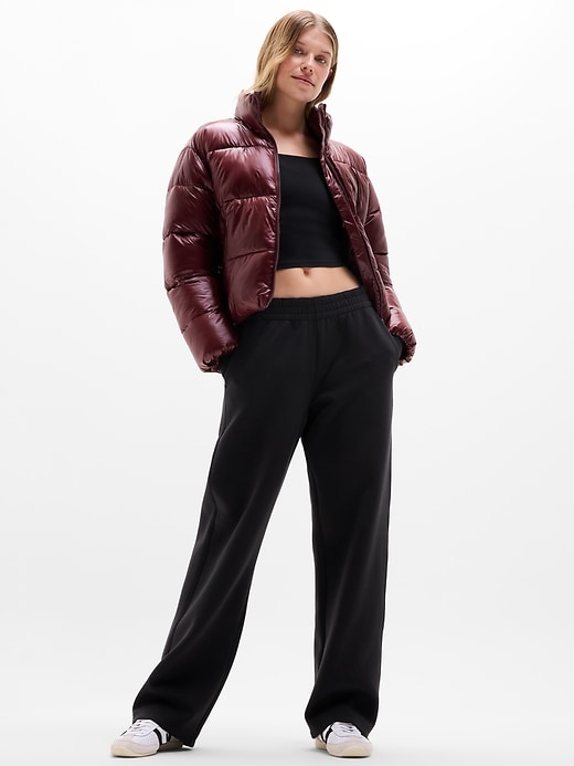 Image number 2 showing, Form Knit Mid Rise Straight Pant