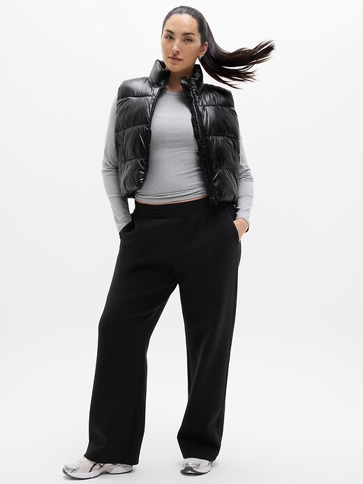 Image number 5 showing, Form Knit Mid Rise Straight Pant