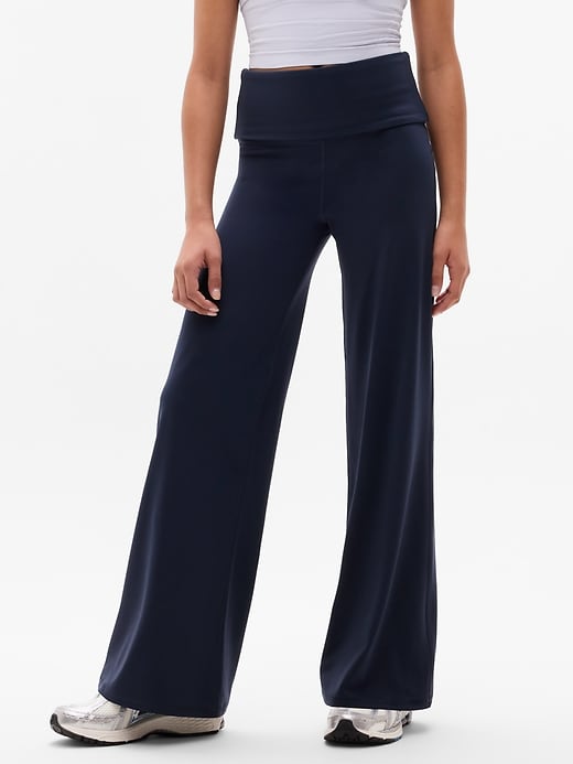 Image number 1 showing, Athleta Girl Chit Chat Roll Waistband Puddle Pant