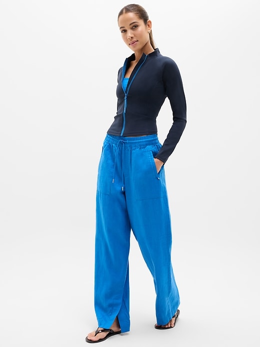 Image number 2 showing, Zip-Front Rashguard