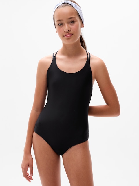 Athleta Girl Reversible Strappy One Piece