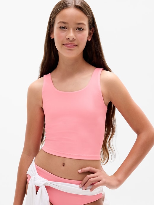 Image number 1 showing, Athleta Girl Scoop Neck Tankini