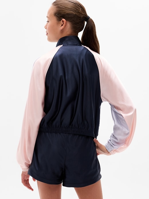 Image number 3 showing, Athleta Girl Shine On Track Jacket