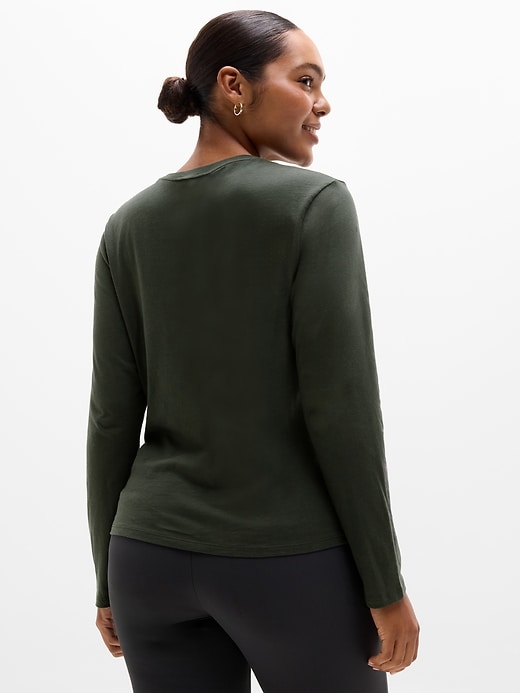 Image number 6 showing, Favorite Cotton Classic Top