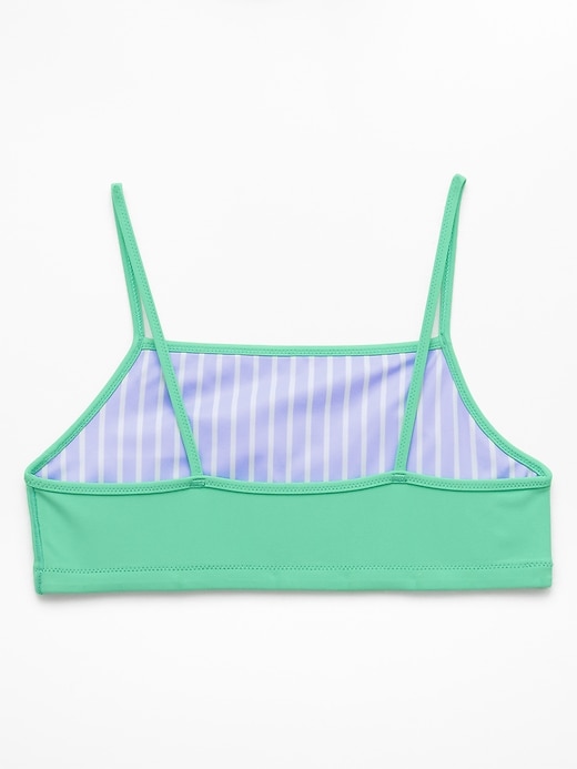 Image number 3 showing, Athleta Girl Reversible Square Neck Bikini Top