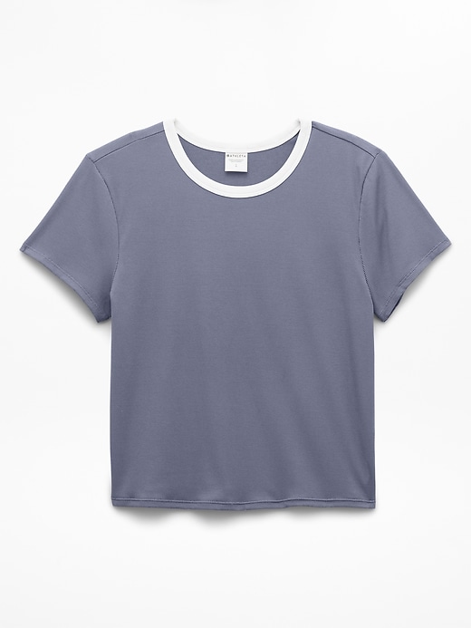 Image number 8 showing, Signature Rib Crop Tee