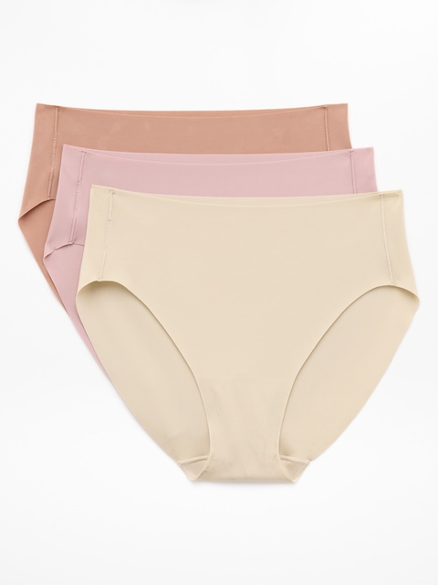 Sleek Form No Show Bikini Underwear 3-Pack