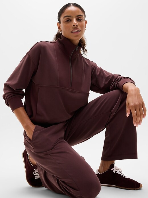 Image number 5 showing, Seasoft Rib 1/4 Zip Popover