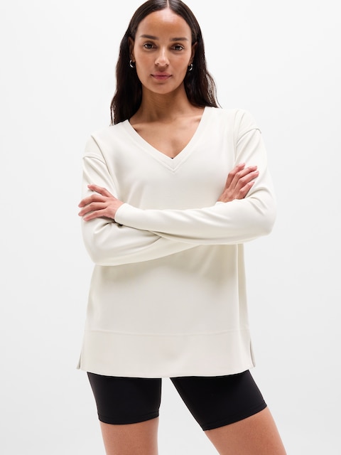 Seasoft V Neck Sweatshirt