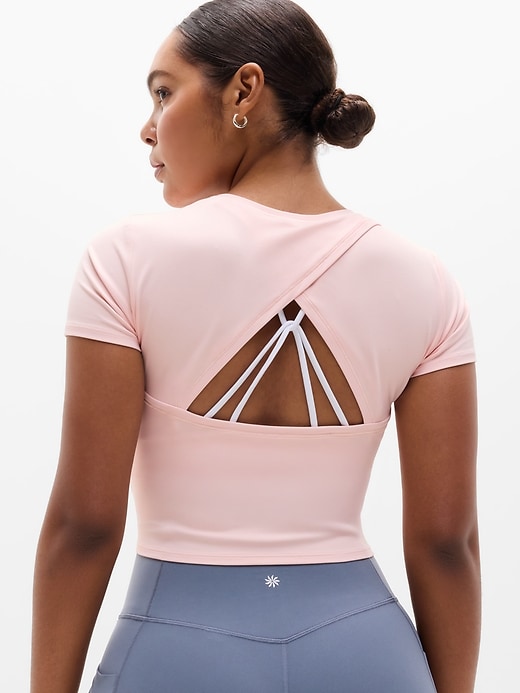 Image number 3 showing, Transcend Open Back Tee