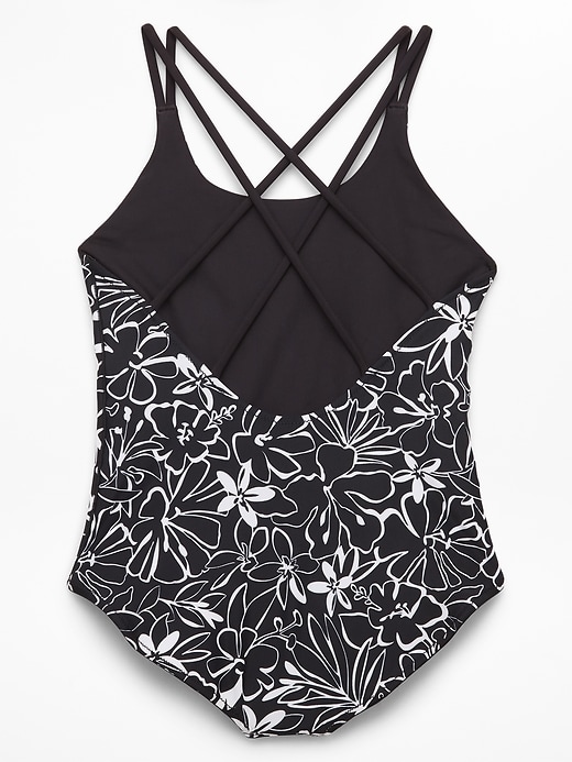 Image number 3 showing, Athleta Girl Reversible Strappy One Piece