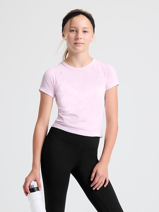 Image number 1 showing, Athleta Girl Power Up Sport Length Tee