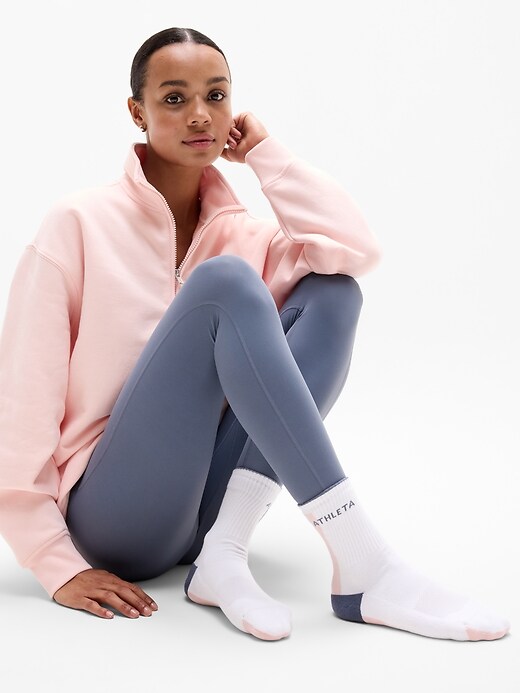Image number 2 showing, Athleta Colorblock Everyday Crew Sock