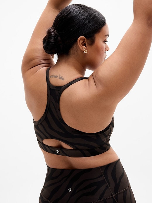 Image number 3 showing, Vital Print Sports Bra D-DD