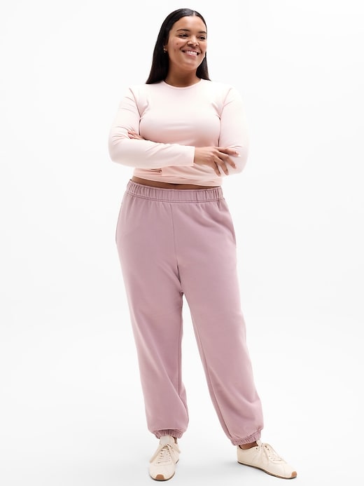 Image number 6 showing, Forever Fleece High Rise Jogger
