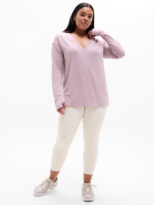 Image number 5 showing, Seasoft V Neck Sweatshirt