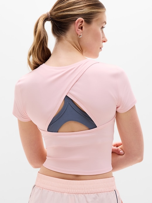 Image number 6 showing, Transcend Open Back Tee