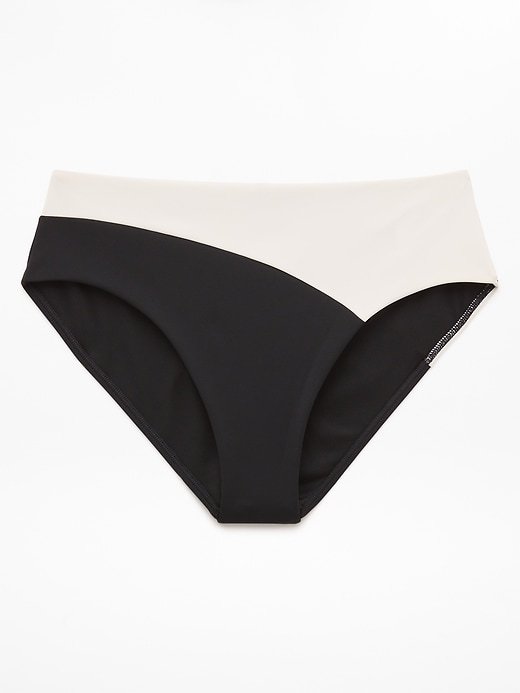 Image number 6 showing, High Waist Cheeky Colorblock Swim Bottom