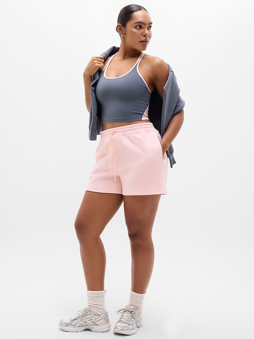 Image number 4 showing, Forever Fleece Mid Rise 4" Short