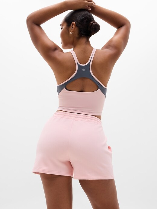 Image number 5 showing, Forever Fleece Mid Rise 4" Short