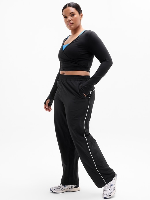 Image number 4 showing, Transcend Wrap Crop Top