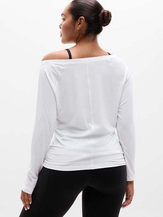 Image number 6 showing, Move With Ease Off The Shoulder Top