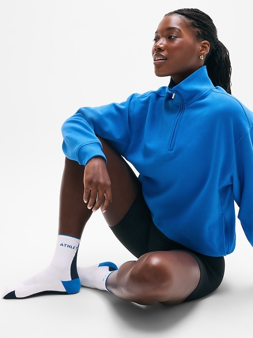 Image number 2 showing, Athleta Colorblock Everyday Crew Sock