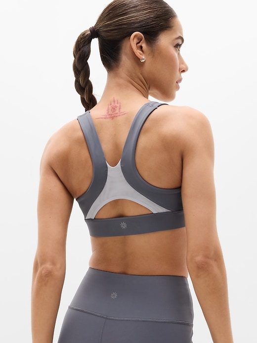 Image number 3 showing, Interval Mesh Sports Bra A-C