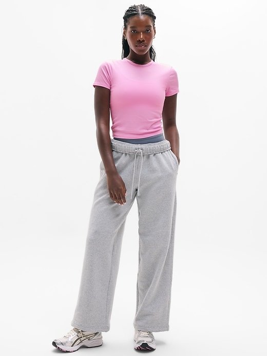 Image number 2 showing, Signature Rib Crop Tee