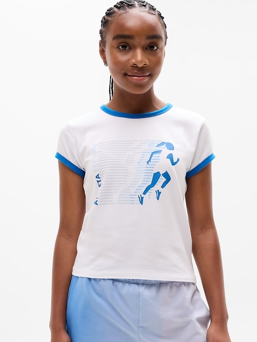 Image number 1 showing, Athleta Girl Right Moves Core Tee