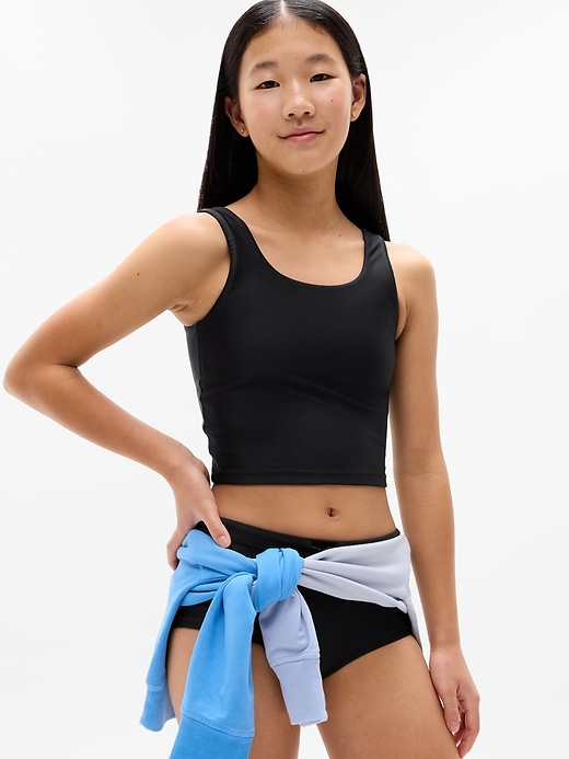 Image number 1 showing, Athleta Girl Scoop Neck Tankini