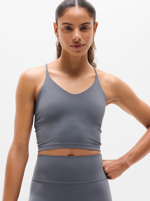 Transcend Thin Strap Crop Bra
