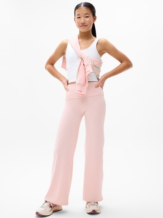 Image number 2 showing, Athleta Girl Chit Chat Roll Waistband Puddle Pant