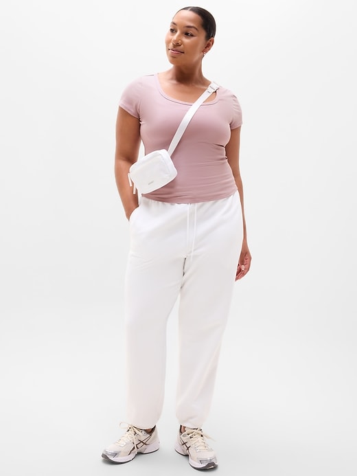 Image number 5 showing, Signature Rib Scoop Tee