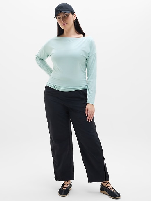 Image number 4 showing, Move With Ease Off The Shoulder Top