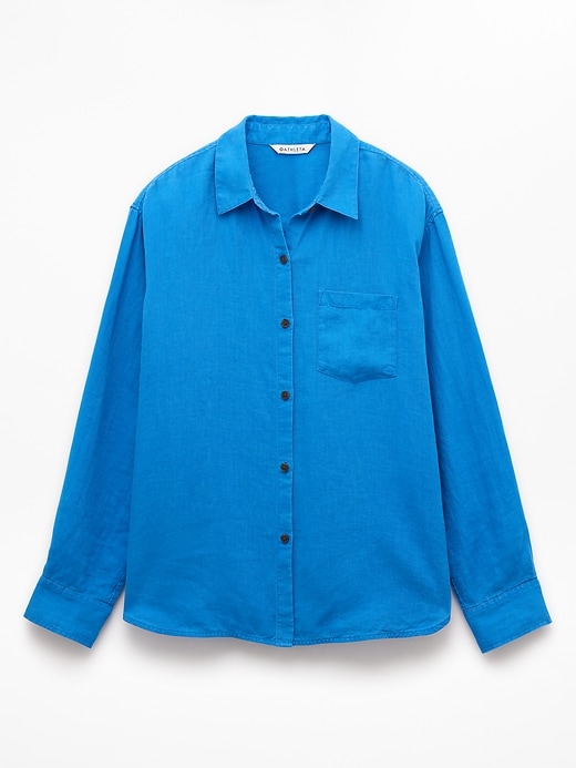 Image number 5 showing, Retreat Linen Top